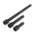 Набір подовжувачів ударних 3 од., 1/2" 75/125/250 мм, CrMo STORM, фото , зображення 4 | SNABZHENIE.com.ua