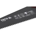 Ножовка по дереву 400 мм, 7 зубцов/дюйм, тефлоновое покрытие YATO, фото  | SNABZHENIE.com.ua