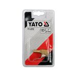 Наконечник для ніппеля колеса з з'єднанням для шланга YATO 6 мм (YT-2371), фото  | SNABZHENIE.com.ua