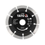 Алмазный отрезной диск YATO 125x2x10x22,2 мм (YT-59962), фото  | SNABZHENIE.com.ua