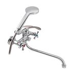 Змішувач для ванни Lidz (CRM) 75 21 140S New, фото  | SNABZHENIE.com.ua