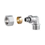 Уголок обжимной SD Plus 16х1/2" НР SD157W1615, фото , зображення 3 | SNABZHENIE.com.ua