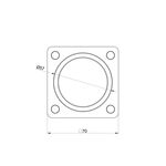 Заглушка Icma для колектора №790, фото , зображення 2 | SNABZHENIE.com.ua