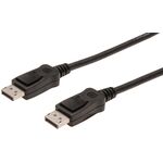 Кабель DIGITUS DisplayPort (AM/AM), 1м, чорний, фото  | SNABZHENIE.com.ua