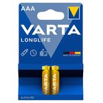 Батарейка Varta Longlife лужна AAA блістер, 2 шт, фото , изображение 2 | SNABZHENIE.com.ua