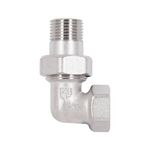 Сгон "Американка" SD Forte 1/2" угловой SF191W15, фото , зображення 3 | SNABZHENIE.com.ua