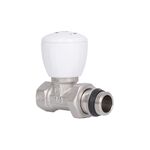 Кран радиаторный SD Forte Powerful 1/2" ВН с антипротечкой прямой SF230W15 SF230W15, фото , изображение 3 | SNABZHENIE.com.ua