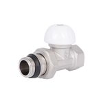 Кран радиаторный SD Forte Powerful 1/2" с антипротечкой прямой SF231W15, фото  | SNABZHENIE.com.ua