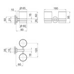 Стакан двойной Qtap Liberty 1155, фото , изображение 2 | SNABZHENIE.com.ua