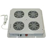 Блок вентиляторів ZPAS 4 вентилятори, 230В, 30Вт, сірий, фото  | SNABZHENIE.com.ua