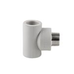 Тройник PPR Thermo Alliance 25х3/4"х25 НР, фото , зображення 3 | SNABZHENIE.com.ua