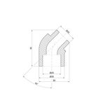 Уголок PPR Thermo Alliance 25, 45°, фото , зображення 2 | SNABZHENIE.com.ua
