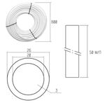 Труба PE-AL-PERT Icma 26х3 мм, 50 м №P199, фото , зображення 2 | SNABZHENIE.com.ua