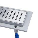 Трап Qtap Dry FB304-700 линейный с сухим затвором 700х73, фото , изображение 3 | SNABZHENIE.com.ua