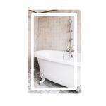 Зеркало Qtap Mideya 500х800 (DC-F911) з LED-підсвіткою та антизапотіванням QT2078F911W, фото  | SNABZHENIE.com.ua