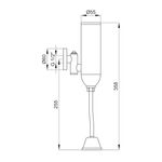 Сенсорный кран для писсуара Lidz (CRM) 90 00 082 00, фото , изображение 2 | SNABZHENIE.com.ua