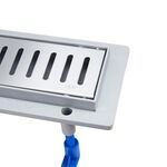 Трап Qtap Dry FA304-600 лінійний з сухим затвором і нержавіючою решіткою 600х73, фото , зображення 3 | SNABZHENIE.com.ua