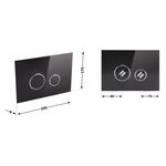 Панель смыва Qtap Nest QT0111V1163GB для унитаза, фото , изображение 2 | SNABZHENIE.com.ua