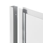 Душова кабіна Qtap Leo CRM10995-AC6 90х90 см, скло Clear, CalcLess, 6 мм без піддона, фото , зображення 3 | SNABZHENIE.com.ua