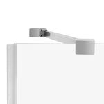 Душова кабіна Qtap Capricorn CRM1018RC6 100х80 см, скло Clear 6 мм, CalcLess, без піддону, фото , зображення 3 | SNABZHENIE.com.ua