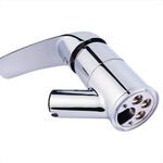 Смеситель для кухни Lidz Mars 81 011 с выдвижным изливом, фото , изображение 3 | SNABZHENIE.com.ua