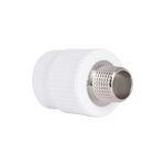 Муфта PPR Blue Ocean "Белый" 25х1/2" НР, фото  | SNABZHENIE.com.ua