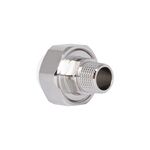 Сгон "Американка" латунная со сварной головкой PPR Blue Ocean "Белый" 20х1/2" НР, фото  | SNABZHENIE.com.ua