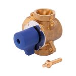 Клапан трехходовой SD Forte 1" 1/2 ВР ручной SF363W40, фото  | SNABZHENIE.com.ua