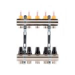 Коллектор с расходомерами SD Forte 1" 4 выхода SF001W4, фото  | SNABZHENIE.com.ua