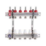 Колектор з витратомірами SD Plus, 1, 6 виходів, фото  | SNABZHENIE.com.ua