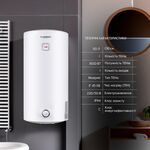 Водонагрівач електричний Thermo Alliance 50 л SLIM вертикальний, мокрий ТЕН 1,5 кВт D50V15Q1, фото , зображення 3 | SNABZHENIE.com.ua