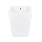 Биде напольное Qtap Crow 545х360х410, белое, QT05443370W, фото , изображение 3 | SNABZHENIE.com.ua