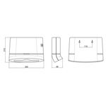 Держатель для бумажных полотенец Qtap DR600WP, фото , изображение 2 | SNABZHENIE.com.ua