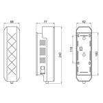 Диспенсер для рідкого мила Qtap Davcovac mydla DM350WP1, фото , зображення 2 | SNABZHENIE.com.ua