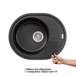 Кухонная мойка Lidz 620x500/200 BLM-14, фото , изображение 3 | SNABZHENIE.com.ua