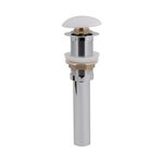 Донный клапан для раковины Qtap PU02 White 70x70x227.5, фото , изображение 3 | SNABZHENIE.com.ua