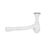 Сифон для раковины Lidz (WHI) 60 06 Y001 01, выход 50 мм, фото  | SNABZHENIE.com.ua