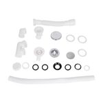 Сифон для ванны Lidz 60 03 V002 02 с ревизией, выход 50 мм, фото , изображение 3 | SNABZHENIE.com.ua