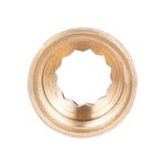 Удлинитель латунный Thermo Alliance Standart 1/2"ВН, L=100 мм SD42215100, фото , зображення 3 | SNABZHENIE.com.ua