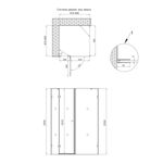 Душевая кабина Qtap Capricorn 90x90 см, стекло 6 мм, без поддона, фото , изображение 2 | SNABZHENIE.com.ua