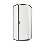 Душова кабіна Qtap Scorpio BLA10115-AC6 100x100 см, скло Clear 6 мм, покриття CalcLess без піддона, фото  | SNABZHENIE.com.ua