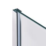 Душова перегородка Qtap Walk-In Standard CRM209.C8 90х190 см, скло Clear 8 мм, покриття CalcLess, фото , зображення 3 | SNABZHENIE.com.ua