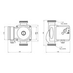 Насос циркуляционный Thermo Alliance LPS 25/40/130, фото , зображення 2 | SNABZHENIE.com.ua