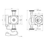 Насос циркуляционный Thermo Alliance LPSA 25/40/180, фото , зображення 2 | SNABZHENIE.com.ua