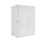 Душова кабіна Lidz Wawel SC120x80.SAT.LOW.FR, скло Frost 5 мм без піддона, фото  | SNABZHENIE.com.ua