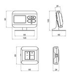 Дневной термостат Thermo Alliance ТА-2301RF радиоуправляемый, фото , изображение 2 | SNABZHENIE.com.ua