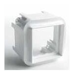 Адаптер Legrand Mosaic, Keystone Forix Quteo, 1хRJ45, 2хRJ45, білий, фото , изображение 2 | SNABZHENIE.com.ua