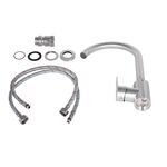 Змішувач для кухні Lidz Vida 04U-SFS, фото , зображення 3 | SNABZHENIE.com.ua