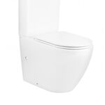 Qtap Robin унитаз напольный Rimless, гор. выпуск, нижний подвод, 665x380x845 mm WHITE, фото  | SNABZHENIE.com.ua