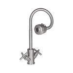 Смеситель для кухни Lidz Wind 13R-SFS, U-образный, гибкий, керамика, фото , изображение 3 | SNABZHENIE.com.ua